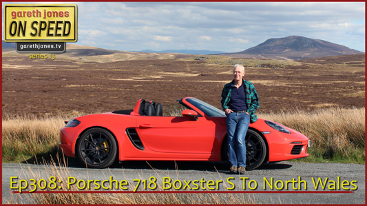 Porsche Boxster in North Wales
