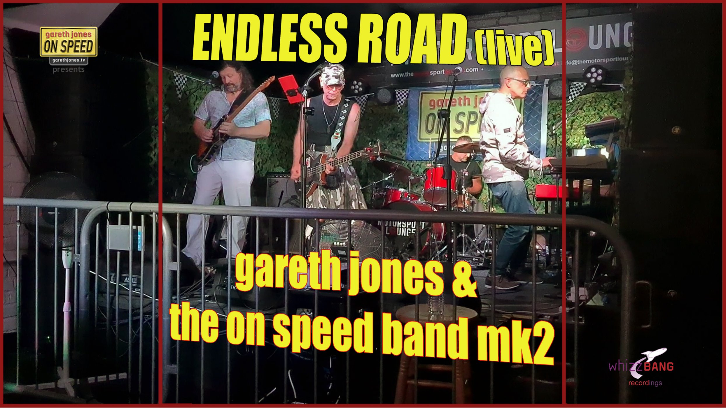 Chris, Gareth, Pete, Zog & Steve (hidden) The On Speed Band Mk2 Chris, Gareth, Pete, Zog & Steve (hidden) The On Speed Band Mk2