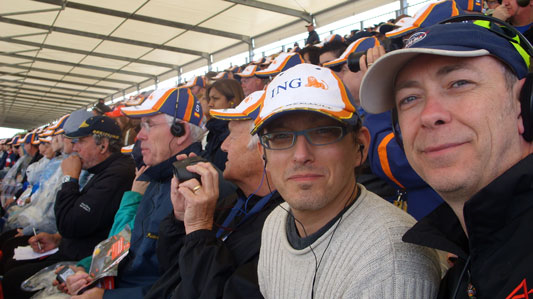 Zog & Gareth in Grandstand