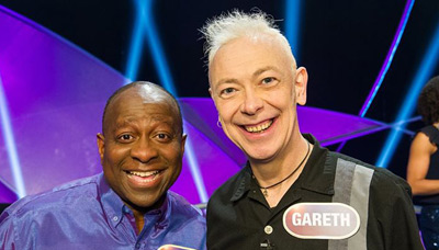 Gareth on Pointless Celebrities (with Dave Benson Phillips) in 2015